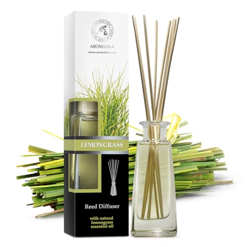 Lemongrass Diffuser with Essential Oil 34 Fl Oz