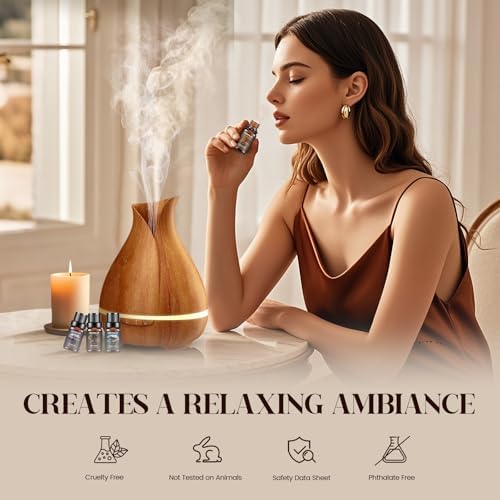 Hotel Diffuser Oils Gift Set - 6x10ML Luxury Essential Oil Collection
