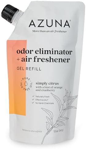 Azuna All-Natural Odor Remover Gel 12 oz Refill Pouch