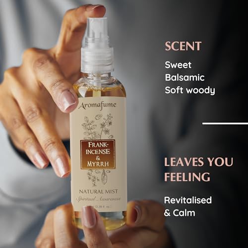 Frankincense Myrrh Natural Resin Mist by Aromafume 100ml