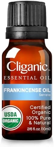 Cliganic Organic Frankincense Essential Oil - 100 Pure Natural Undiluted