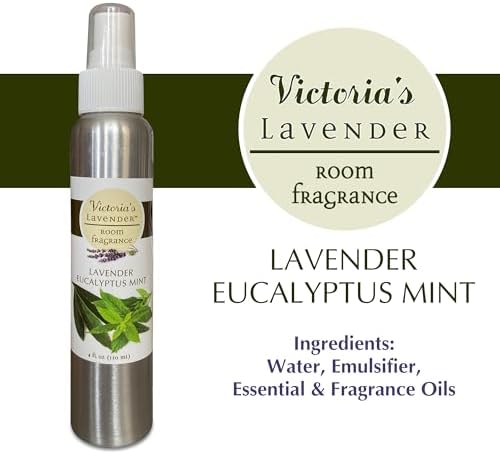 Victorias Lavender Room Spray - Natural Essential Oil Fragrance 2pk