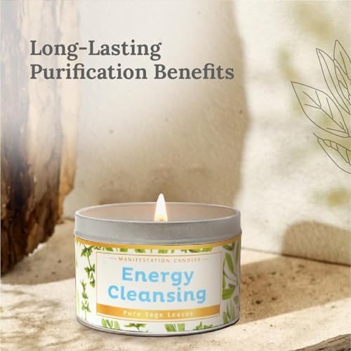 Magnificent 101 Pure Sage Candle - 6 Oz 35 Hour Burn