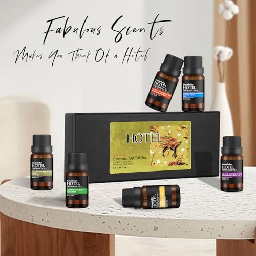 Hotel Collection Diffuser Oil Gift Set - 6Pcs Essential Oils