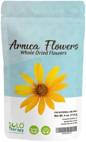 Solo Therapy Arnica Dried Whole Flowers 4 oz