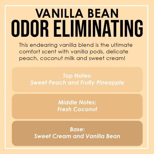 Vanilla Two Pack Odor Eliminating Candles
