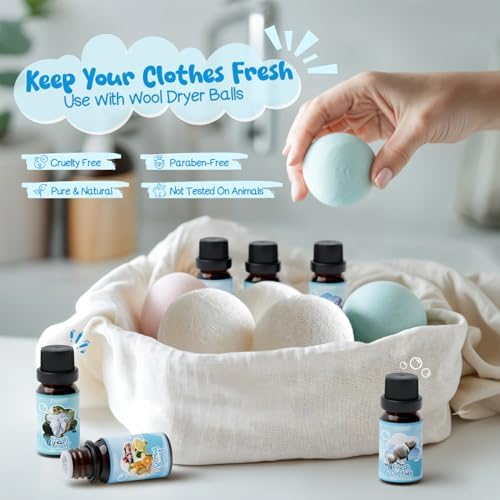 SALUBRITO Premium Essential Oil Set for Diffuser Soap Candle Making Scents