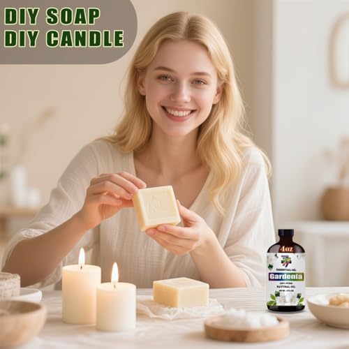 Gardenia Essential Oil 4 Oz for Diffusers Humidifiers and DIY Crafts