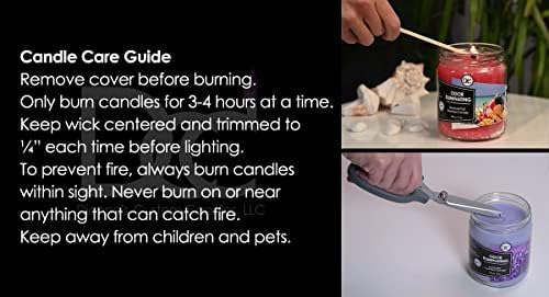 Fresh Linen Odor Eliminating Candle - 80 Hour Burn Time