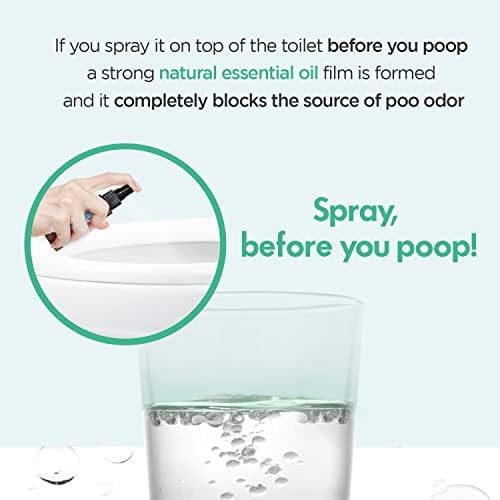 Pooretty Pre-Poo Toilet Spray 2 Pack