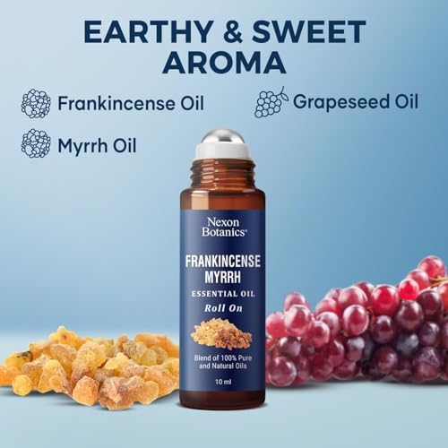 Frankincense Myrrh Essential Oil Roll-On 10ml