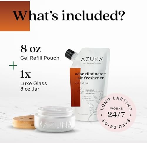 Azuna Air Freshener with Tea Tree Oil Gel