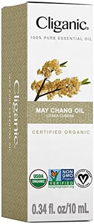 Cliganic May Chang Essential Oil 100 Pure Natural