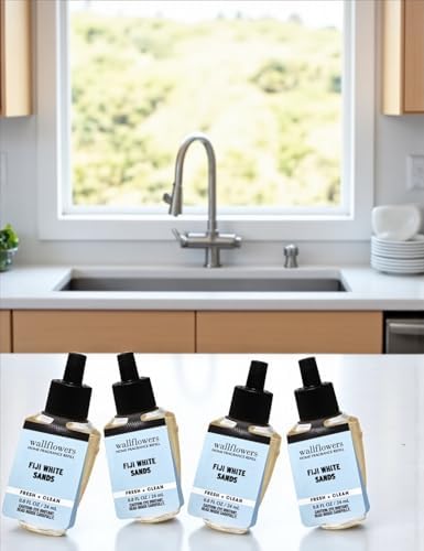 Fiji Sands Fresh Clean Home Fragrance Refill 4-Pack