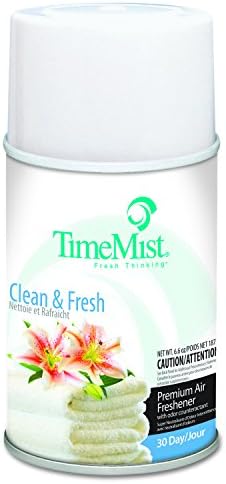 TimeMist Metered Fragrance Dispenser Refill Clean N Fresh 66 Ounces Single White