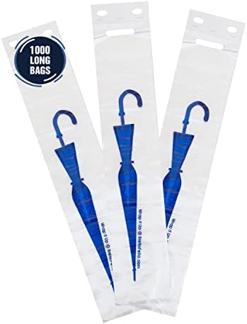 Wet Umbrella Bags - 28 Disposable Plastic Refills for Umbrella Stand