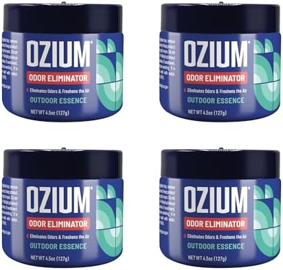 Ozium 45 Oz Odor Eliminating Gel 4 Pack