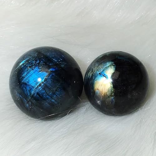 Labradorite Sphere Healing Crystal Ball with Pedestal