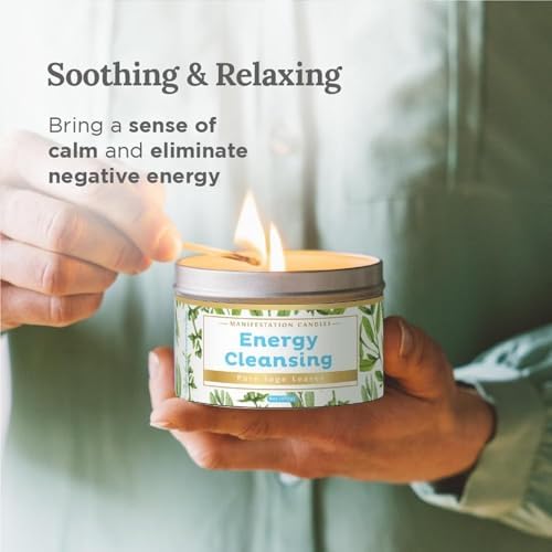 Magnificent 101 Pure Sage Candle - 6 Oz 35 Hour Burn