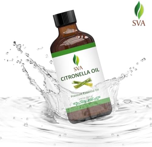 SVA Citronella Essential Oil 4 Fl Oz Natural