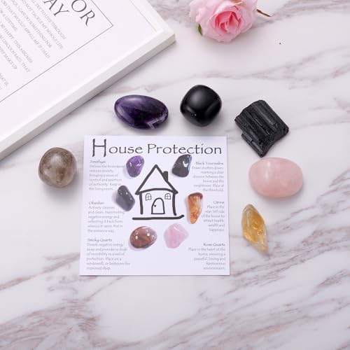 Home Protection Crystal Set for Positive Energy