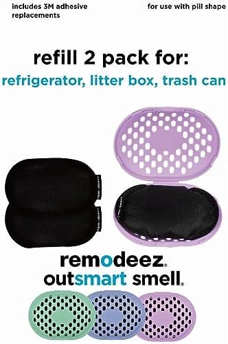 Remodeez Refill Pod for 2 Pack Trash Deodorizer Set Purple