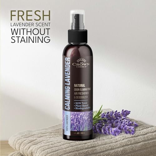 The Crown Choice Lavender Air Freshener Spray 4 Oz