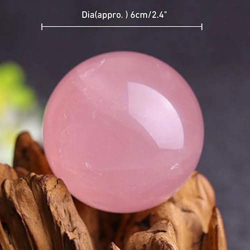 Rose Quartz Crystal Spheres 60mm Healing Stones