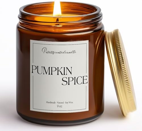 Putart Pumpkin Spice Soy Wax Candles 9oz