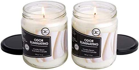 Vanilla Two Pack Odor Eliminating Candles