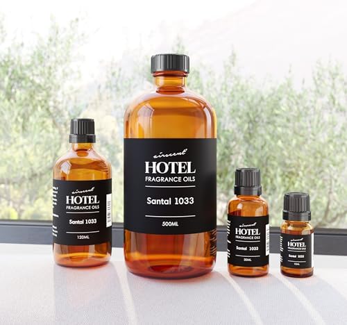 AirScent Santal Diffuser Oil No 1033 - 10 mL Glass Bottle with Dropper