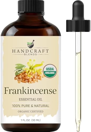 Handcraft Blends Organic Frankincense Essential Oil 1 Fl Oz