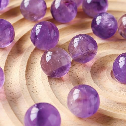 Natural Amethyst Crystal Ball with Stand