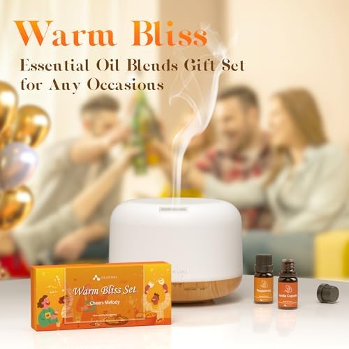 ASAKUKI Essential Oil Set 6 x 10 ml