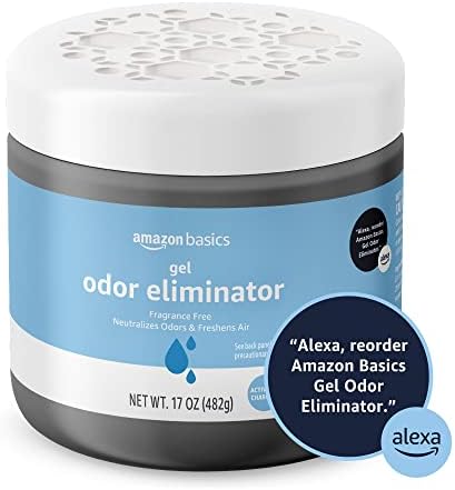 Amazon Basics Gel Odor Eliminator 17 Oz Pack of 2