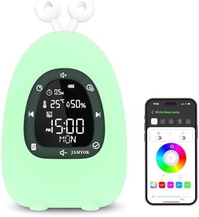 Sunrise Alarm Clock with Light and White Noise