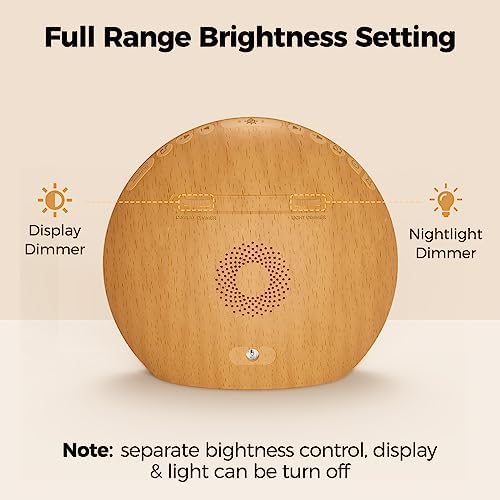 HOUSBAY Sunrise Alarm Clock with White Noise 1