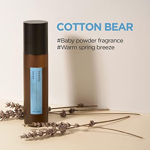 POORETTY Pre-Poo Toilet Spray 507 floz Soft Cotton Baby Powder Scent
