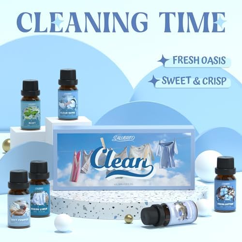 Salubrito Clean Fragrance Oils Set 6x10ml