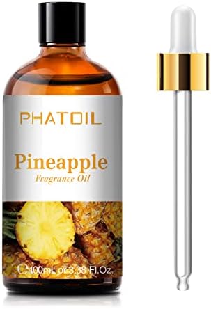 PHATOIL 338floz Pineapple Essential Oil for Aromatherapy and Diffusers