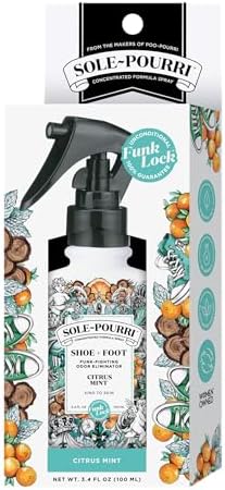 Sole-Pourri Odor Freshener Spray for Shoes and Feet