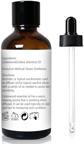 Cedarwood Essential Oil 1 Oz for Diffuser