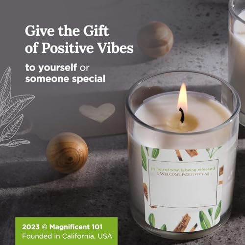 Magnificent 101 Sage Candle Set - 3 Pack 35 Oz