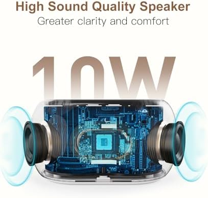 ANJANK White Noise Alarm Clock with Bluetooth Speaker and Night Light