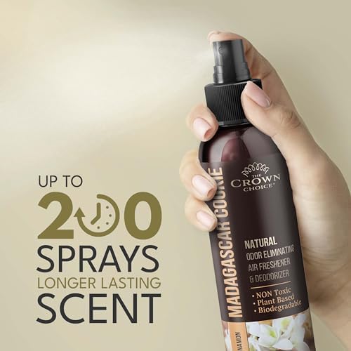 The Crown Choice Vanilla Cinnamon Air Freshener Spray 2PK