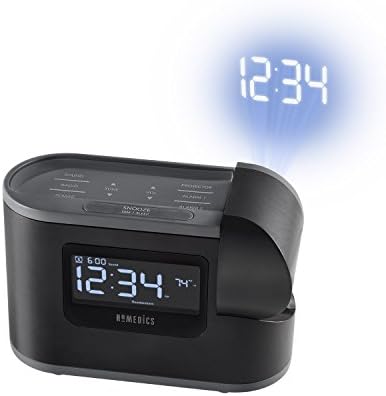 Homedics SoundSleep Recharged Alarm Clock with White Noise and Sleep Sounds