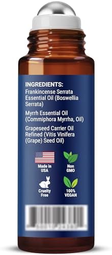Frankincense Myrrh Essential Oil Roll-On 10ml