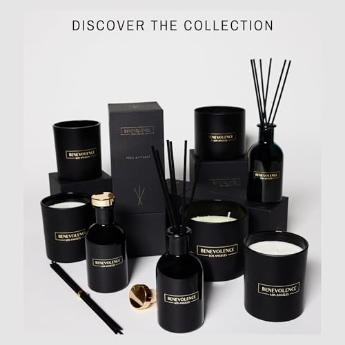 Benevolence LA Rose Sandalwood Aromatherapy Candle