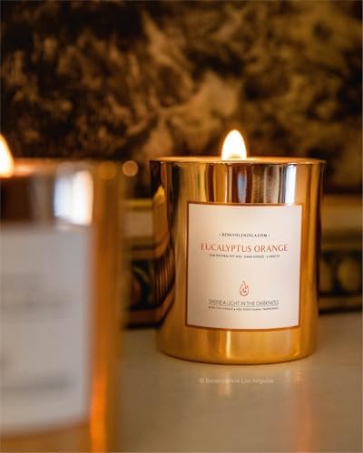 Benevolence LA Eucalyptus Orange Soy Candle 8oz