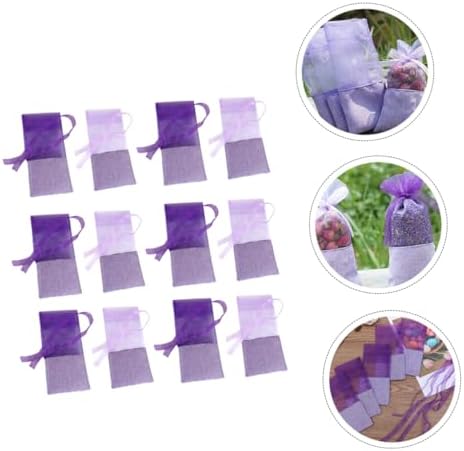 24pcs Lavender Sachets for Freshening Gauze Bags and Events